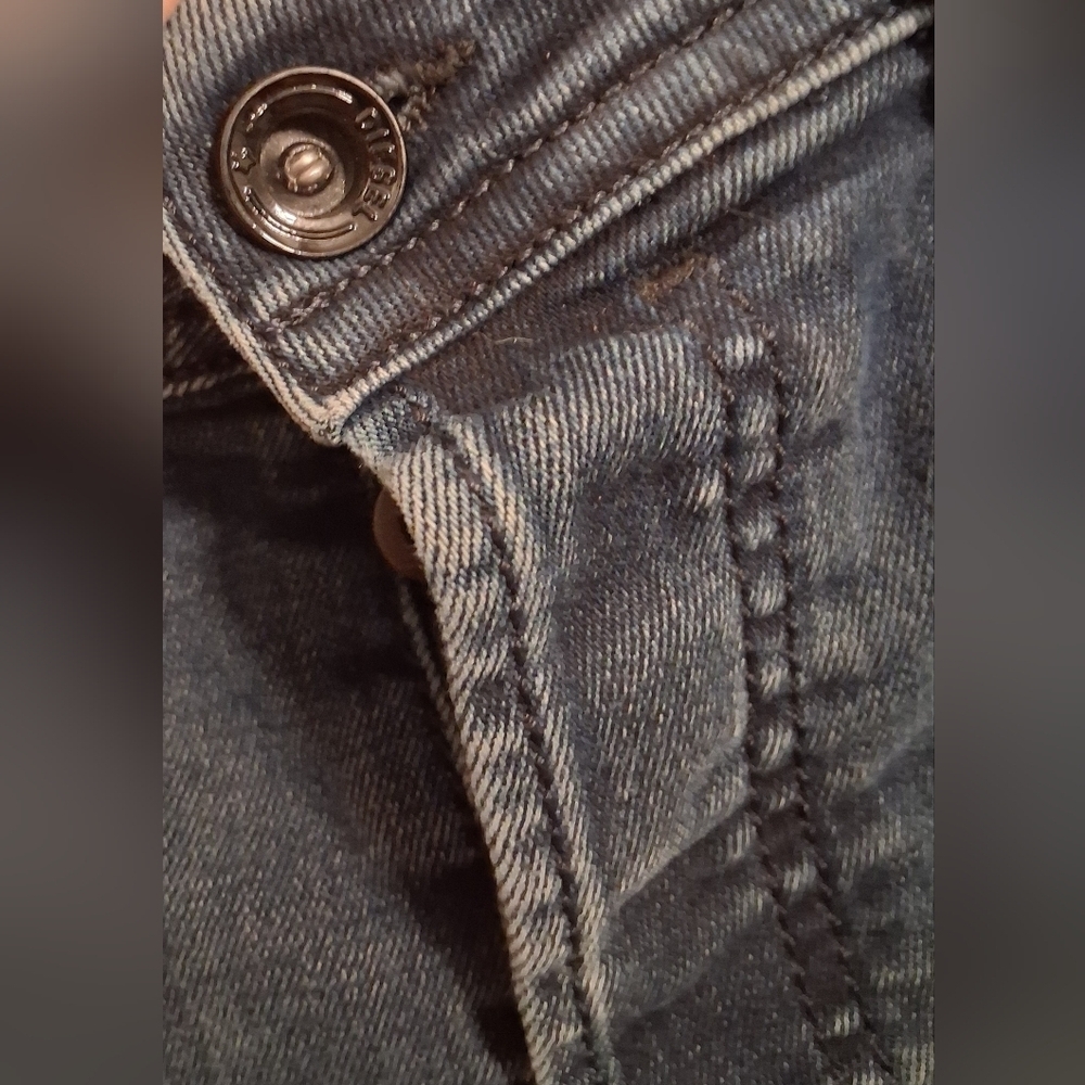 EUC Y2K Diesel Buster 0677K Button Fly Regular Slim-Fit Unisex Denim SZ 33EU - Picture 5 of 10